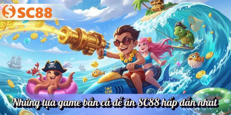 Những tựa game bắn cá dễ ăn SC88 hấp dẫn nhất